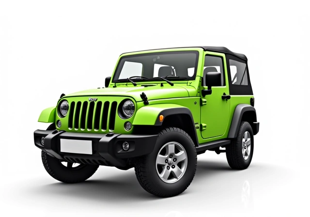 Mahindra Thar automatic for self drive rental in Guwahati