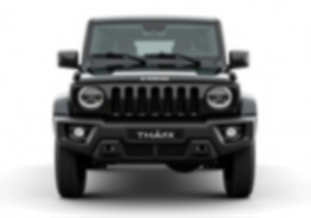 Mahindra Thar Roxx available for self drive rental in Guwahati