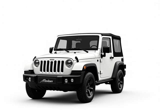 Mahindra Thar RWD — rear-wheel-drive SUV rental in Guwahati
